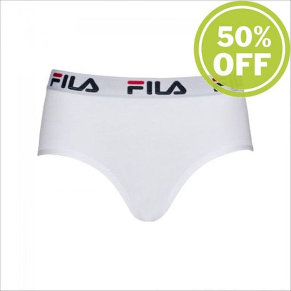 Tangas Fila Mulher Branco - Fila Culotte 1 Pack Panty Outlet Portugal,BIWM-28976